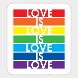 Love Is Love Sticker